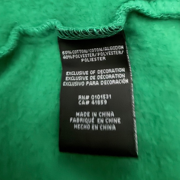 Minecraft Creeper Character Kids Full-Zip Hoodie (L) - Picture 11 of 16